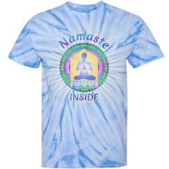 Namaste Inside Unisex Tie Dyed Tee