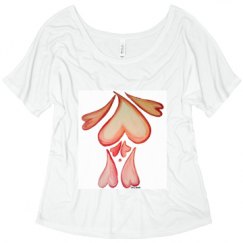 Ladies Flowy Slouchy Tee