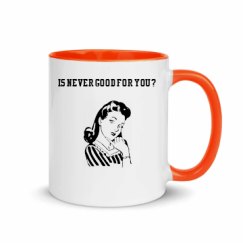 11oz Ceramic Mug with Color Inside