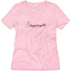Ladies Relaxed Fit V-Neck Tee