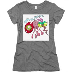 Ladies Slim Fit Super Soft Triblend Tee