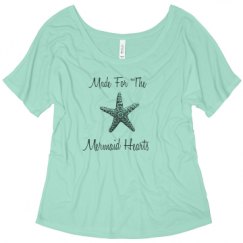 Ladies Flowy Slouchy Tee