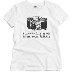 I love to film myself