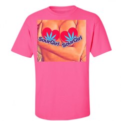 Unisex Ultra Cotton Safety Neon Crewneck Tee