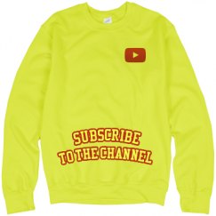 Unisex Neon Crewneck Sweatshirt
