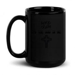 15oz Black Glossy Mug