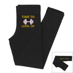 DONDIFITNESS YOUTH GIRLS SPANDEX LEGGINGS