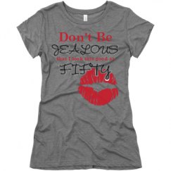 Ladies Slim Fit Super Soft Triblend Tee