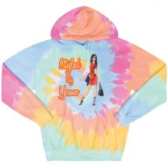 Unisex Tie-Dye Fleece Hoodie