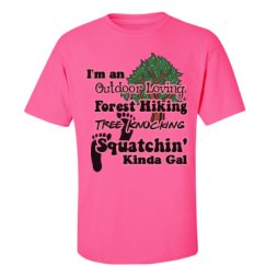 Unisex Ultra Cotton Safety Neon Crewneck Tee