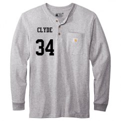 Unisex Carhartt Long Sleeve Henley Tee