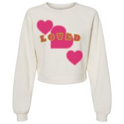 Women's Raglan Pullover Fleece