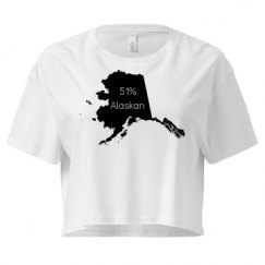 Ladies Festival Cali Crop Top Tee