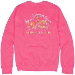 Unisex Neon Crewneck Sweatshirt