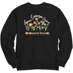 Unisex Film and Foil Crewneck Sweatshirt