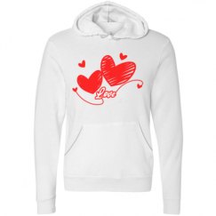 Unisex Fleece Pullover Midweight Hoodie