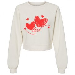 Women's Raglan Pullover Fleece
