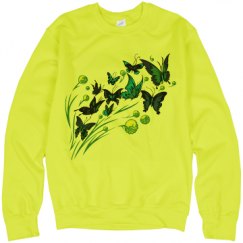 Unisex Neon Crewneck Sweatshirt