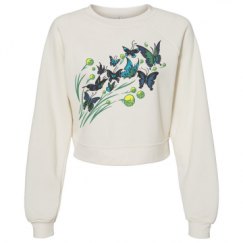 Women's Raglan Pullover Fleece
