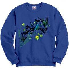 Unisex Film and Foil Crewneck Sweatshirt