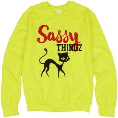 Unisex Neon Crewneck Sweatshirt