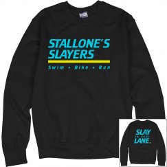 Triathlon Crewneck Black