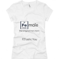 Ladies Slim Fit Basic Promo Jersey Tee