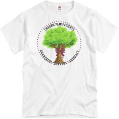 Mens Chronic Pain Patient Logo Tee