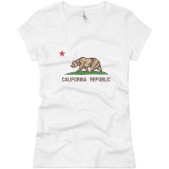 Ladies Slim Fit Basic Promo Jersey Tee