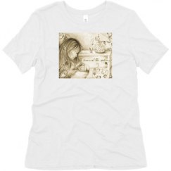 Ladies Relaxed Fit Super Soft Triblend Tee