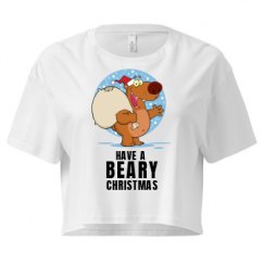 Ladies Festival Cali Crop Top Tee