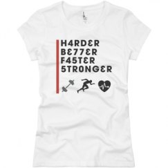 Ladies Slim Fit Basic Promo Jersey Tee