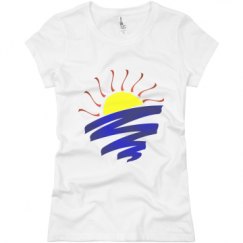 Ladies Slim Fit Basic Promo Jersey Tee