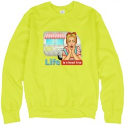 Unisex Neon Crewneck Sweatshirt
