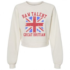 Women's Raglan Pullover Fleece