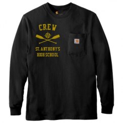 Unisex Carhartt Pocket Long Sleeve Tee