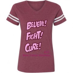 Ladies Relaxed Fit Vintage Sports Tee