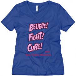 Ladies Relaxed Fit V-Neck Tee