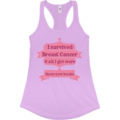 Ladies Slim Fit Racerback Tank Top