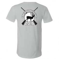 Unisex V-Neck Jersey Tee