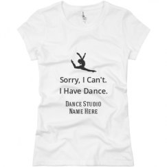 Ladies Slim Fit Basic Promo Jersey Tee