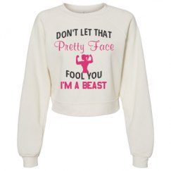 Women's Raglan Pullover Fleece