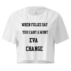 Ladies Festival Cali Crop Top Tee