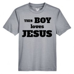 Youth Heather Performance Tee