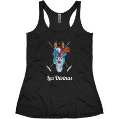 Ladies Slim Fit Super Soft Racerback Triblend Tank