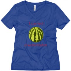 Ladies Relaxed Fit V-Neck Tee