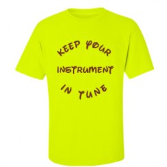 Unisex Ultra Cotton Safety Neon Crewneck Tee