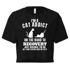 Ladies Festival Cali Crop Top Tee