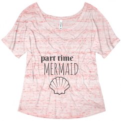 Ladies Flowy Slouchy Tee