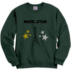 Unisex Film and Foil Crewneck Sweatshirt